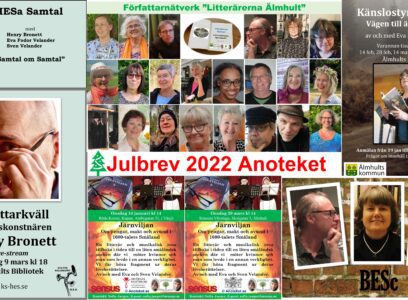Julbrev 2022 från Anoteket