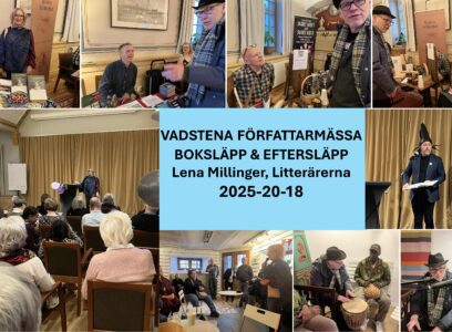 Anoteket i Vadstena på välbesökt författarmässa 18 okt