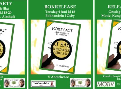 Kortlitteratur på frammarsch – Anoteket och Litterärerna